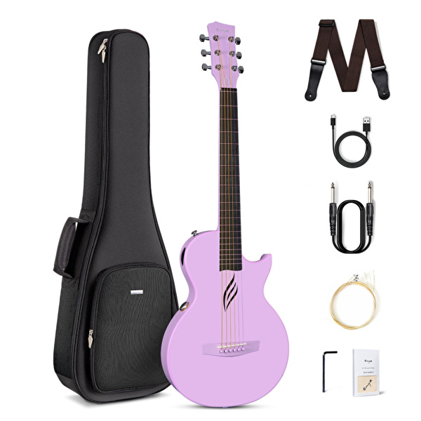 Enya NOVA GO SP1 PP Mor Renk Elektro Akustik Gitar